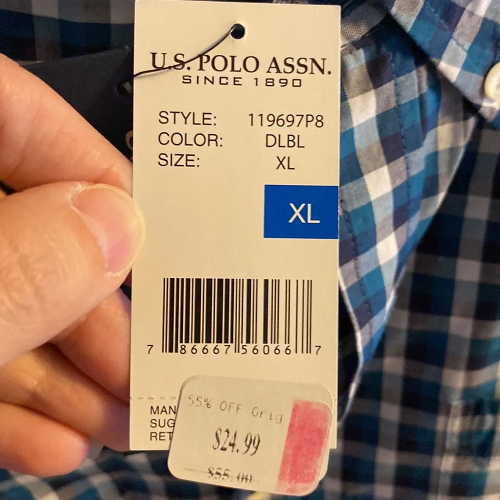 Mens XL button down shirt - Picture 4 of 4